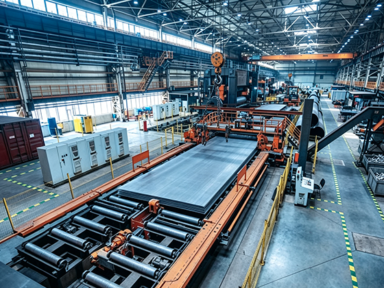 Steel plate equipment