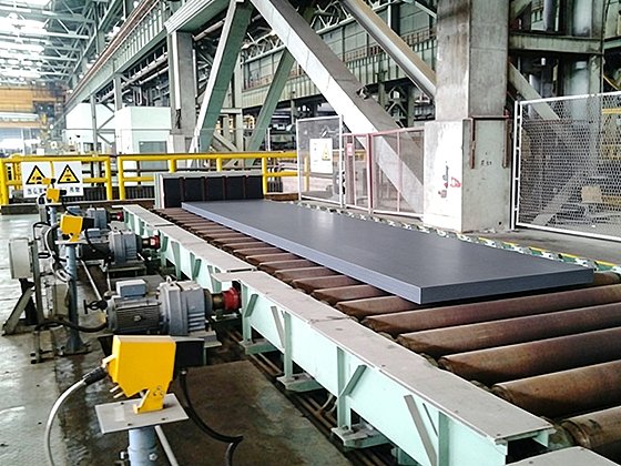 Fully automatic stacking and bundling line