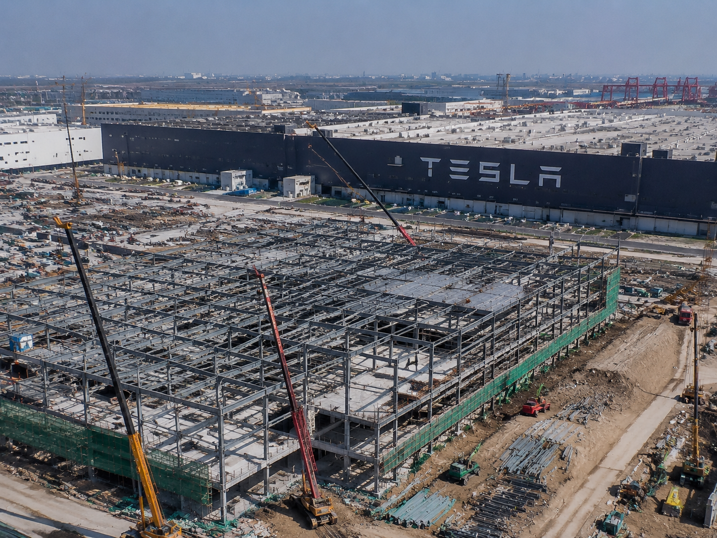 Tesla Giga Shanghai – Expansion and Parts Supply Plant Project Tesla Giga Shanghai – Expansion and Parts Supply Plant Project