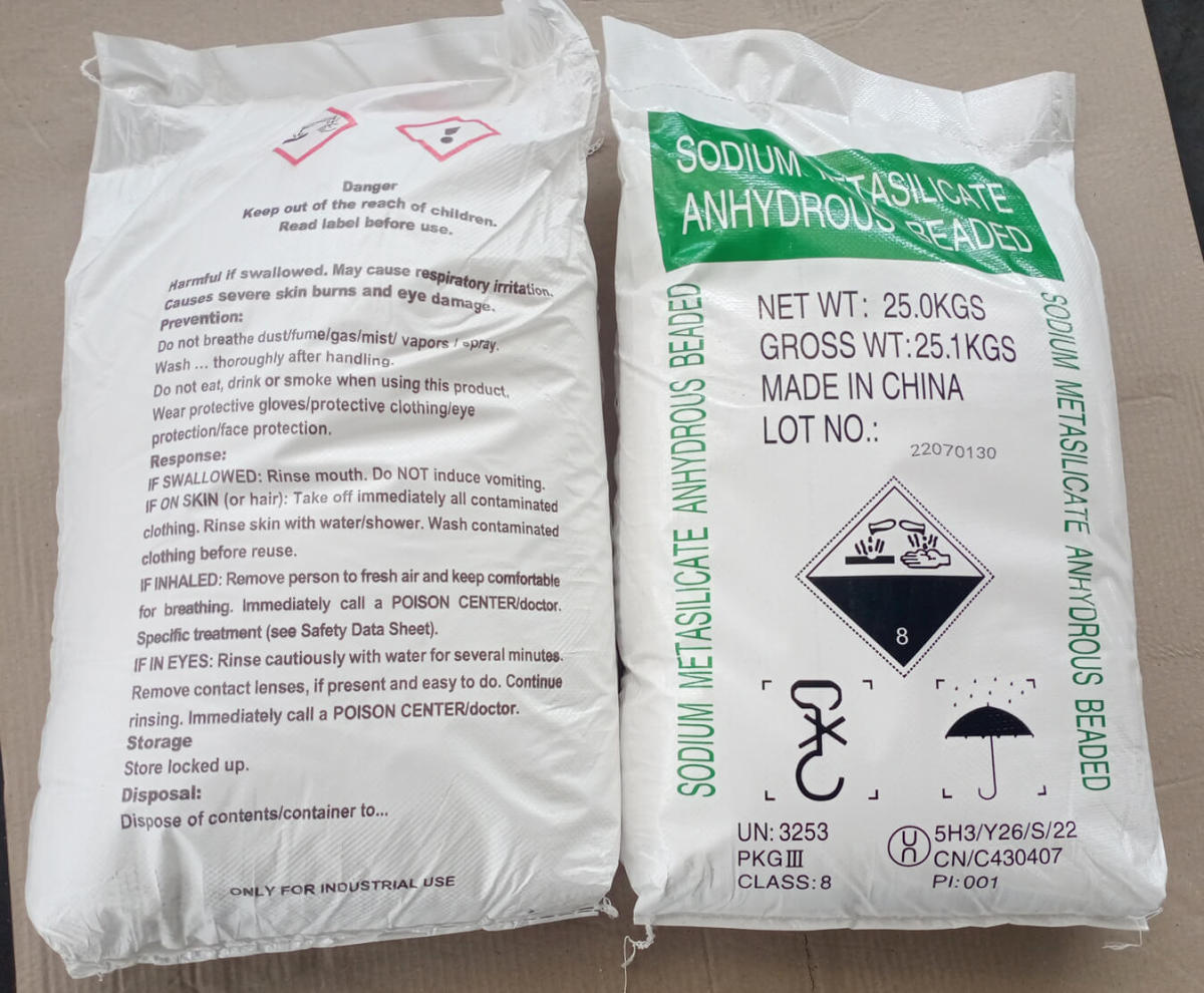 Sodium Metasilicate Anhydrous
