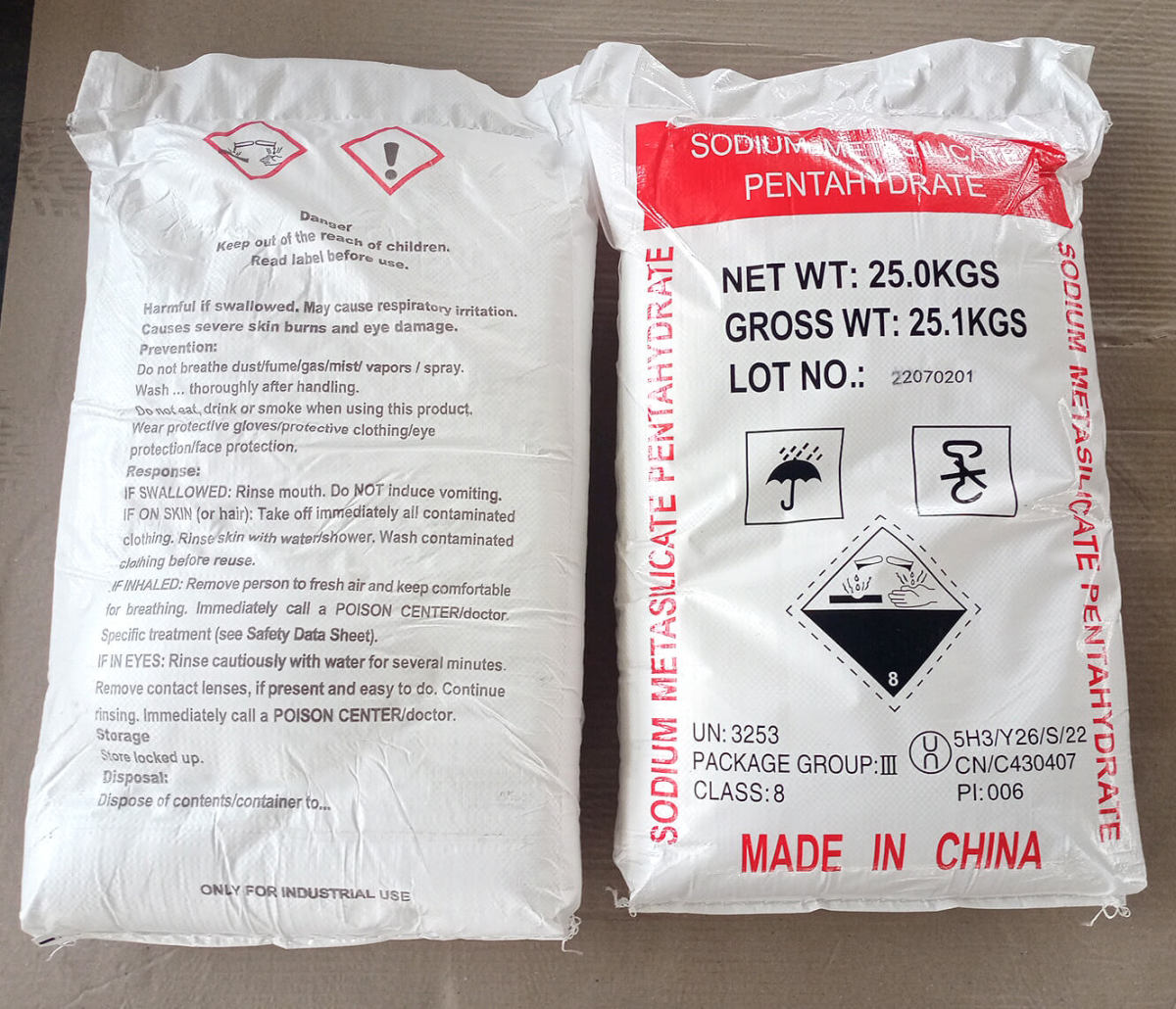 Sodium Metasilicate Pentahydrate