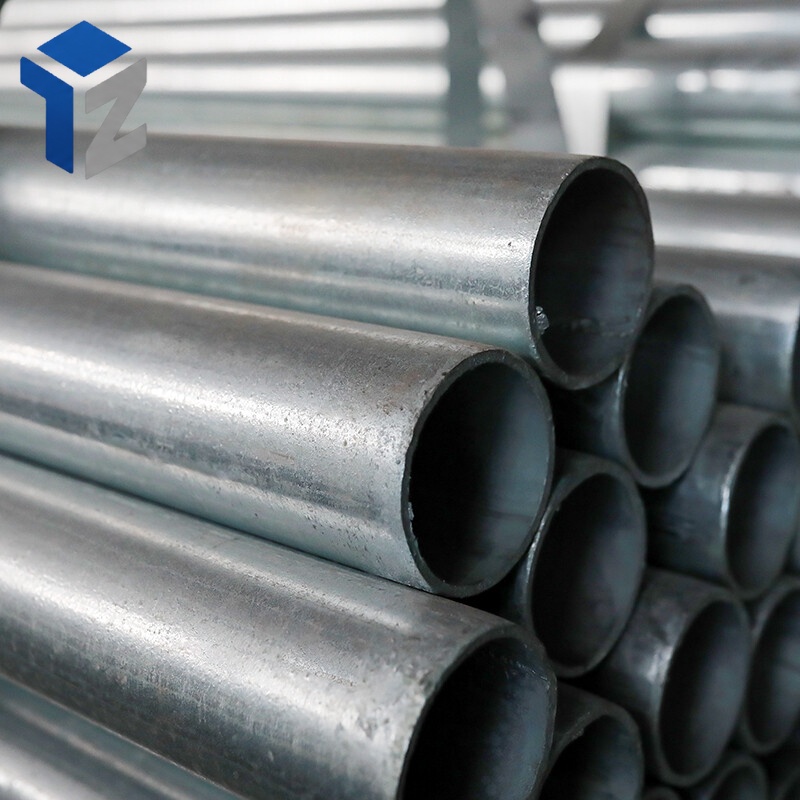 DX51D Galvanized Steel Round Pipe