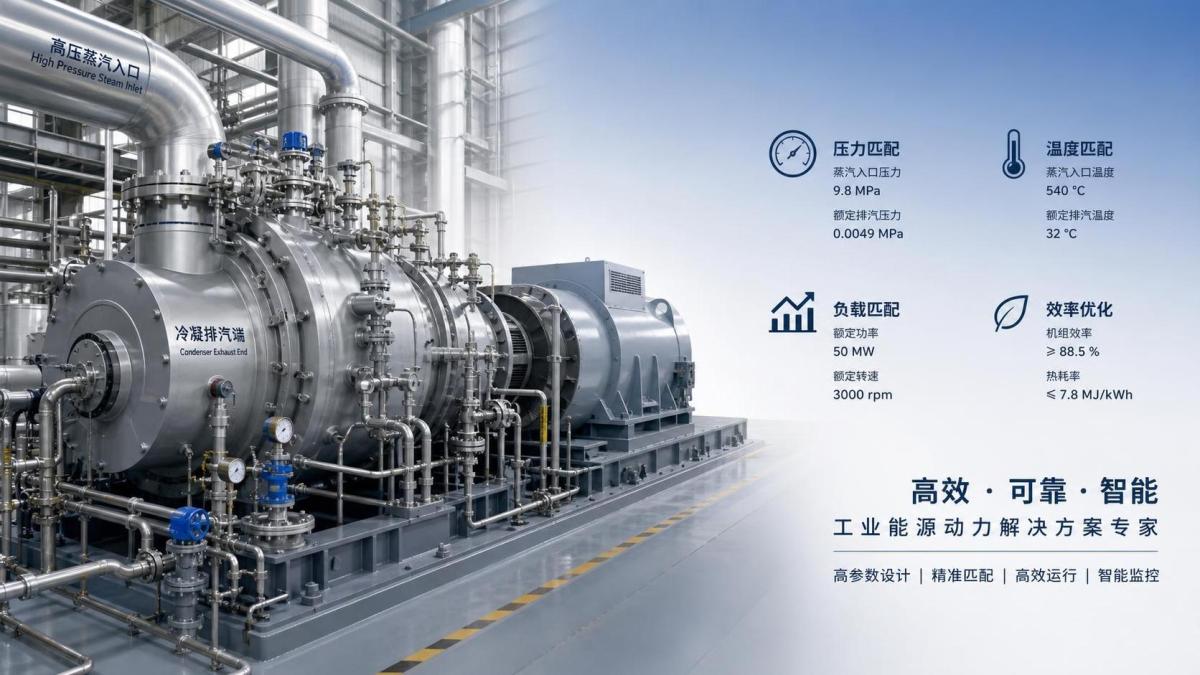 Steam Turbine Procurement Guide: Key Specs Buyers Should Confirm Before Ordering คู่มือการจัดซื้อกังหันไอน้ำ: ข้อมูลจำเพาะสำคัญที่ผู้ซื้อควรยืนยันก่อนสั่งซื้อ
