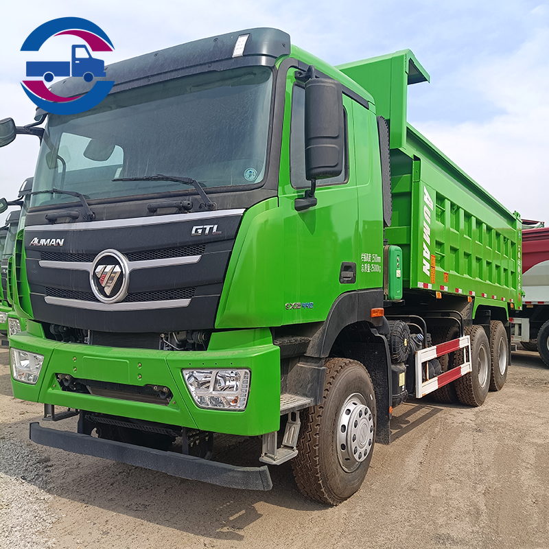 Foton Auman GTL 6x4 Dump Truck Green