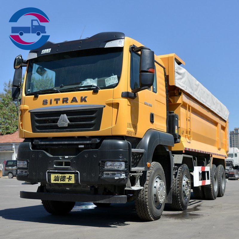 Sinotruk Sitrak G7W 400HP 8x4 6.8m Dump Truck