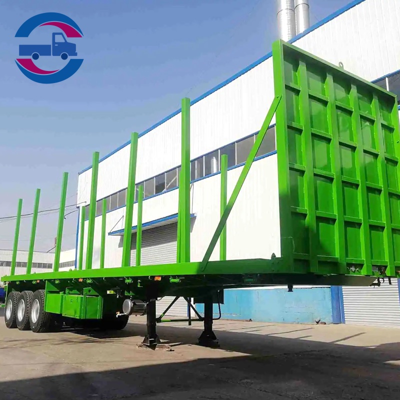 Wood Timber Log Trailer Transport Trailer