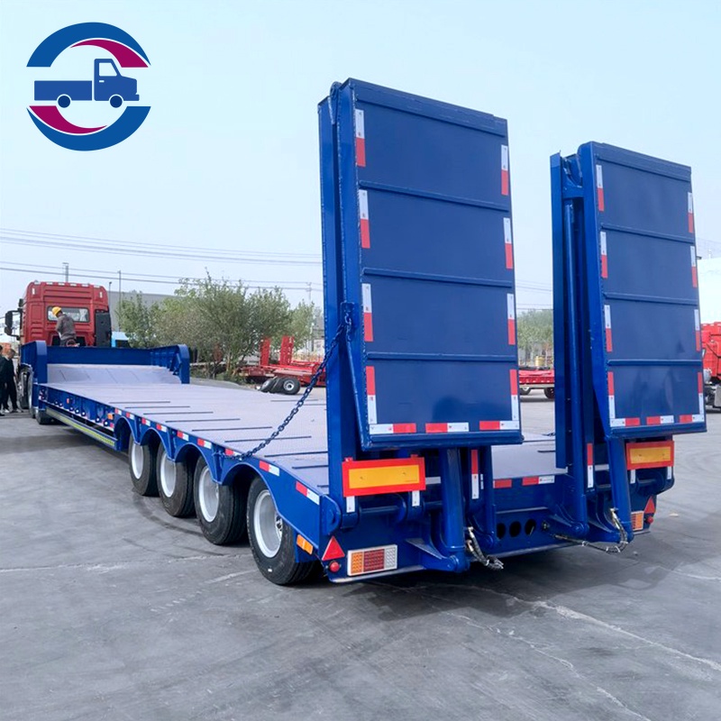 6 Axles Low Bed Trailers