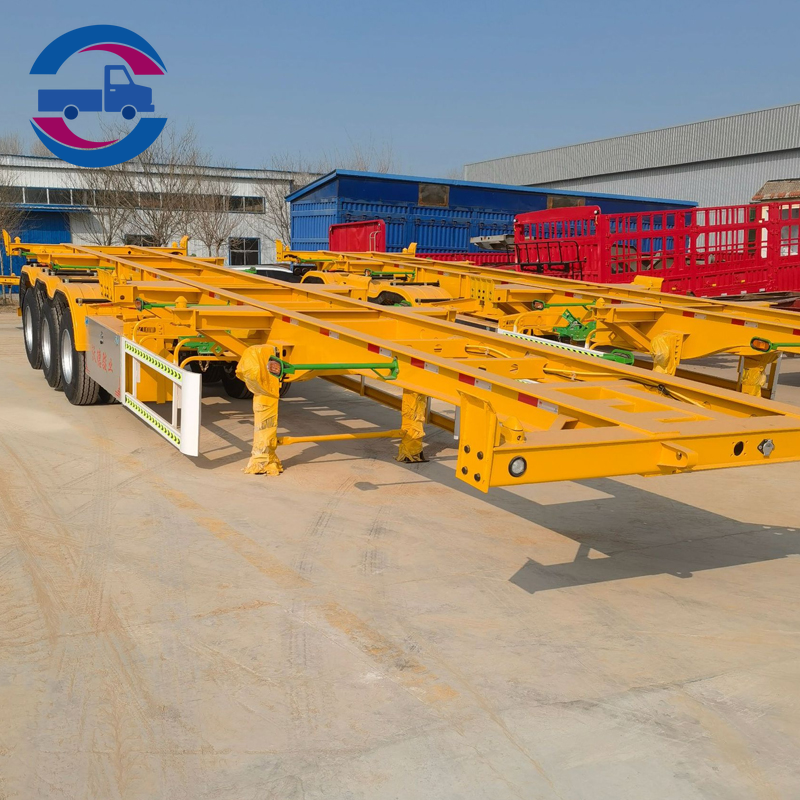 3 Axle Skeleton Semi Trailer