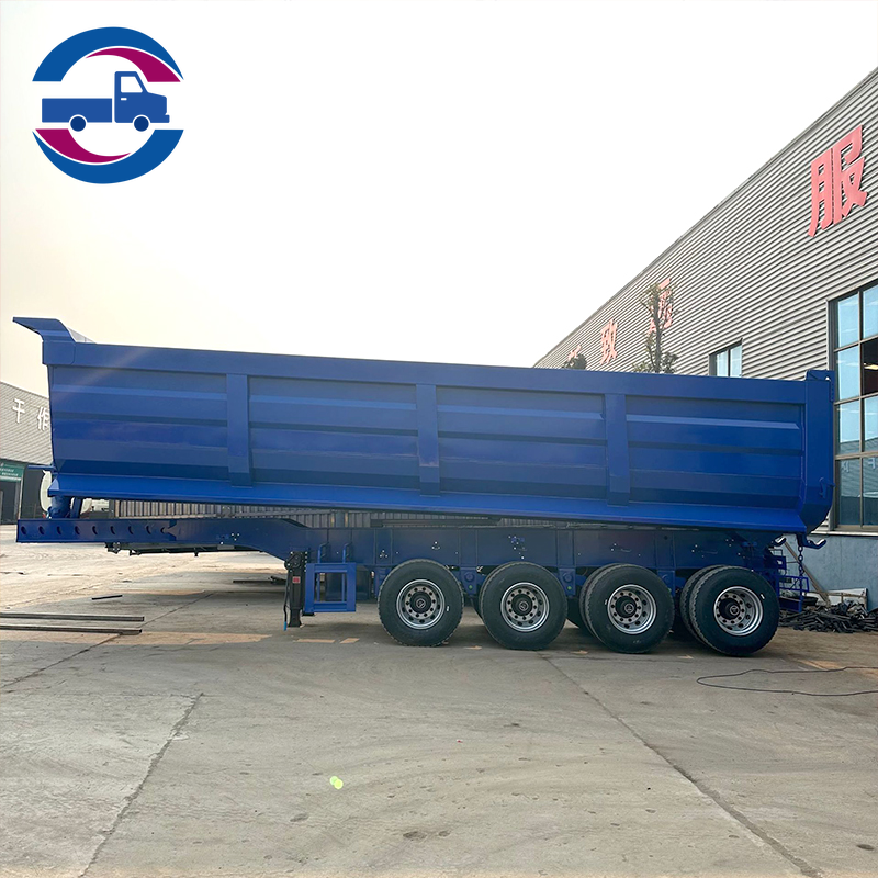 4 Axle U Shape Tipper Trailer