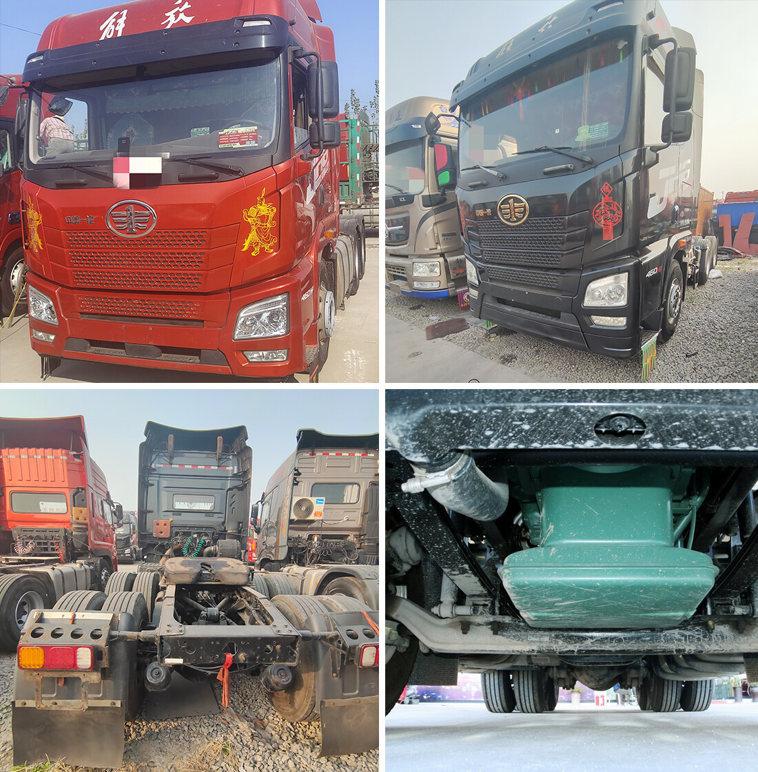 FAW JH6 6x4 460HP CNG Tractor Truck