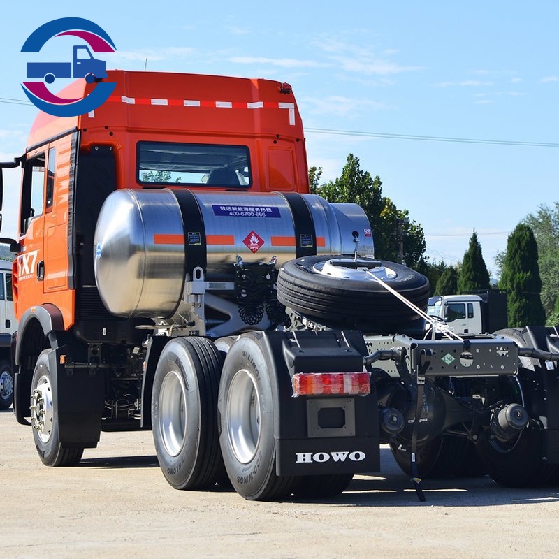 Howo TX7 Heavy Truck 480HP 6x4 LNG Tractor