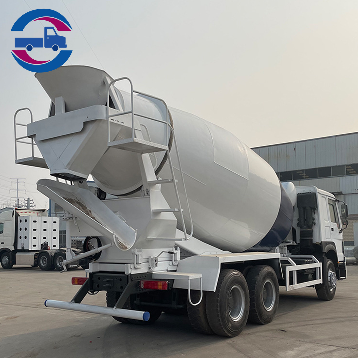 Export Sinotruk Howo 371 6x4 Concrete Mixer Truck