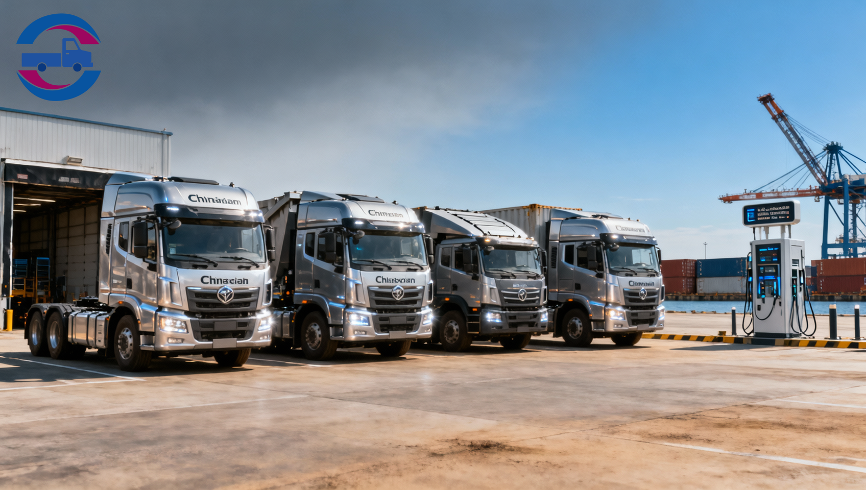 Chinese EV Heavy Truck Startups Land Major Orders in US, EU, Middle East