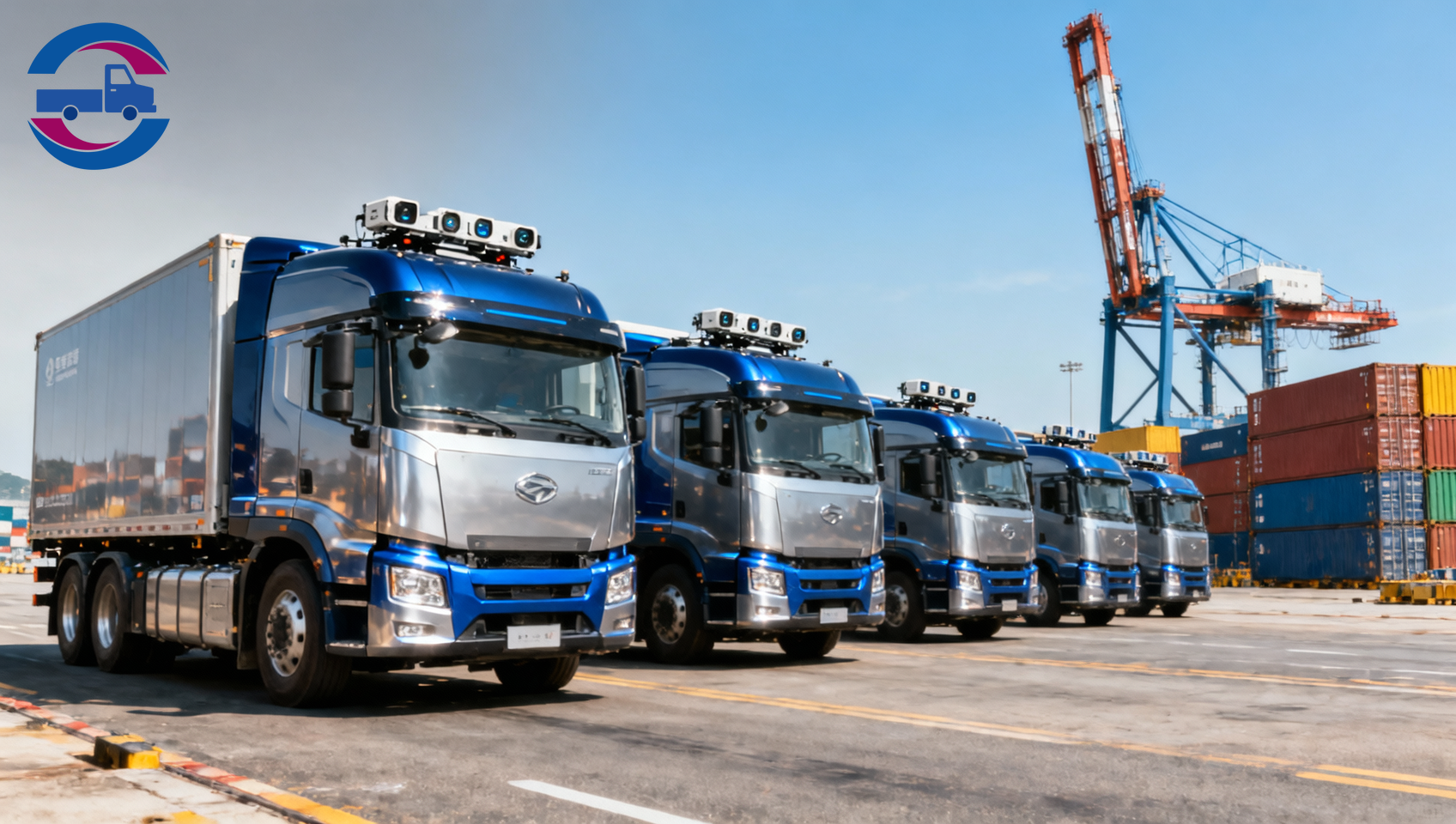 Hong Kong Kwai Tsing Terminal Deploys Chinese Autonomous Trucks