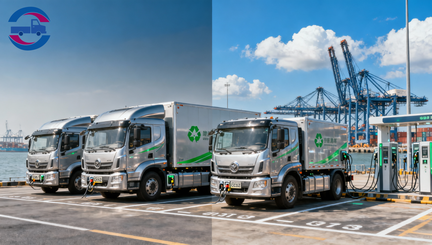 China Launches EV Heavy-Duty Truck Charging Hubs at Ningbo, Qingdao, Guangzhou Ports