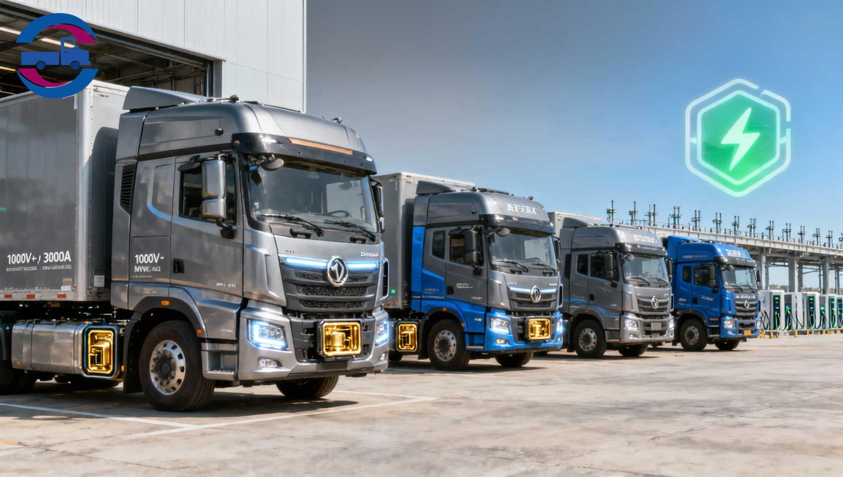 MW-Level Ultra-Fast Charging Heavy-Duty EV Trucks Enter Mass Delivery