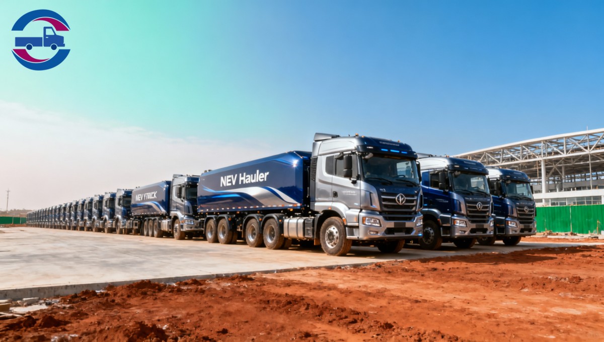 Ethiopia's First Batch of Chinese NEV Heavy Trucks Delivered, Launching Zero-Emission Infrastructure Logistics in East Africa