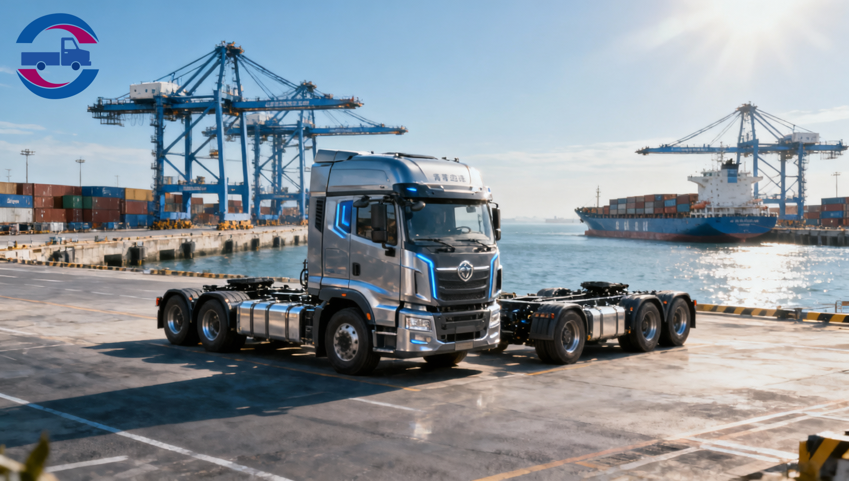 Qingdao Port Opens Fast Lane for New Energy Truck Exports