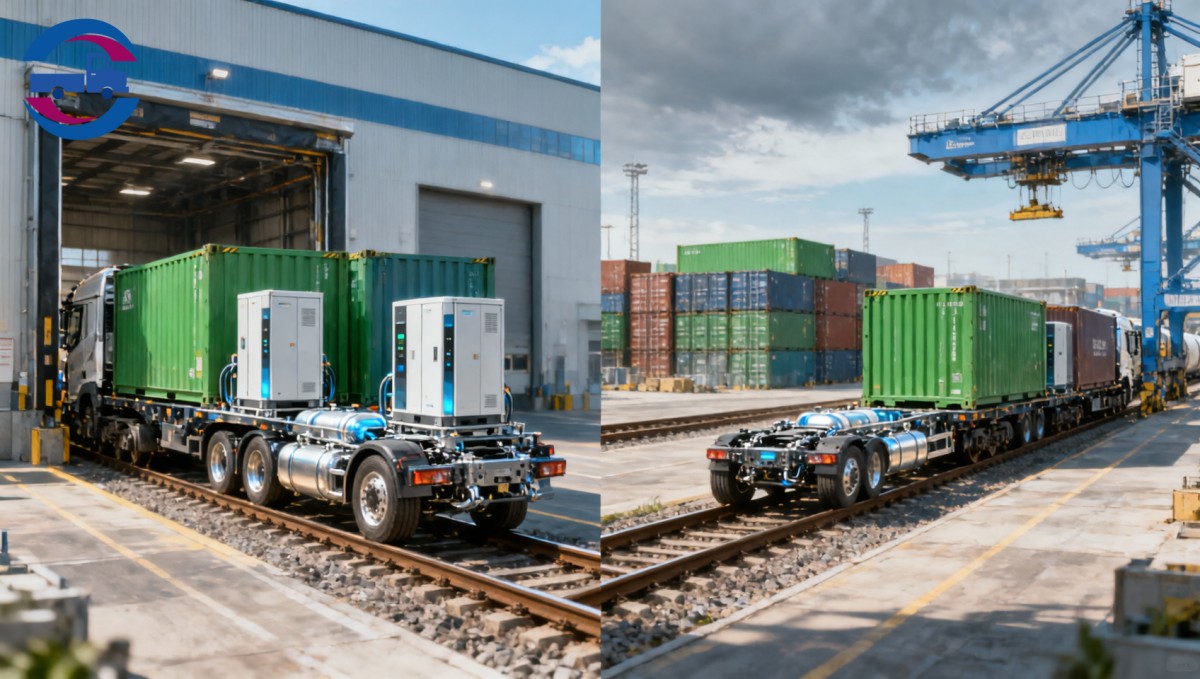 Xi’an-Europe Rail Adds New-Energy Truck Service Xi’an-Europe Rail Adds New-Energy Truck Service