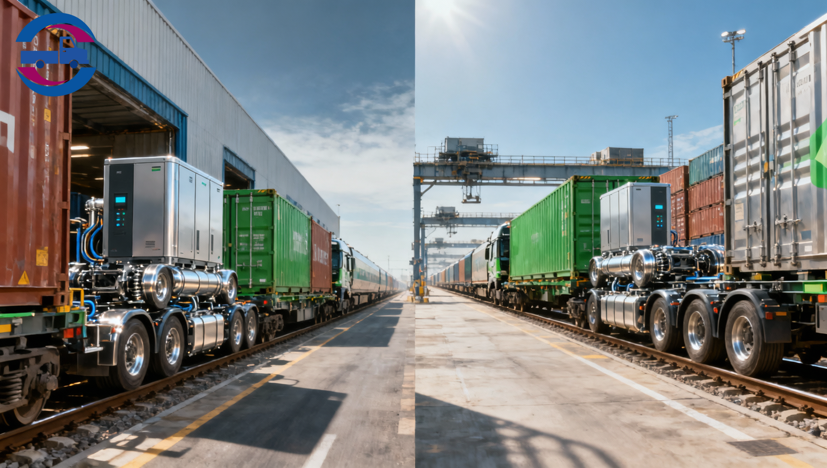 Xi’an-Europe Rail Adds New-Energy Truck Service