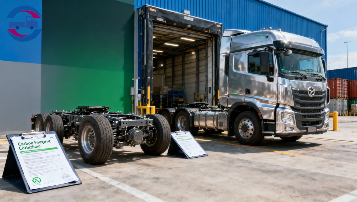 China Tightens Truck Export Checks With Carbon Declarations
