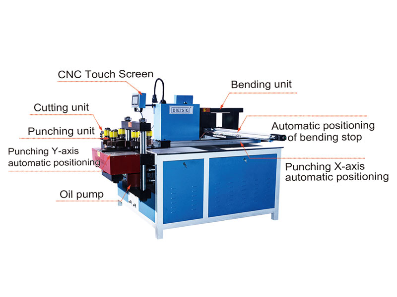 Máy uốn thanh cái CNC DXJ-50NC PRO