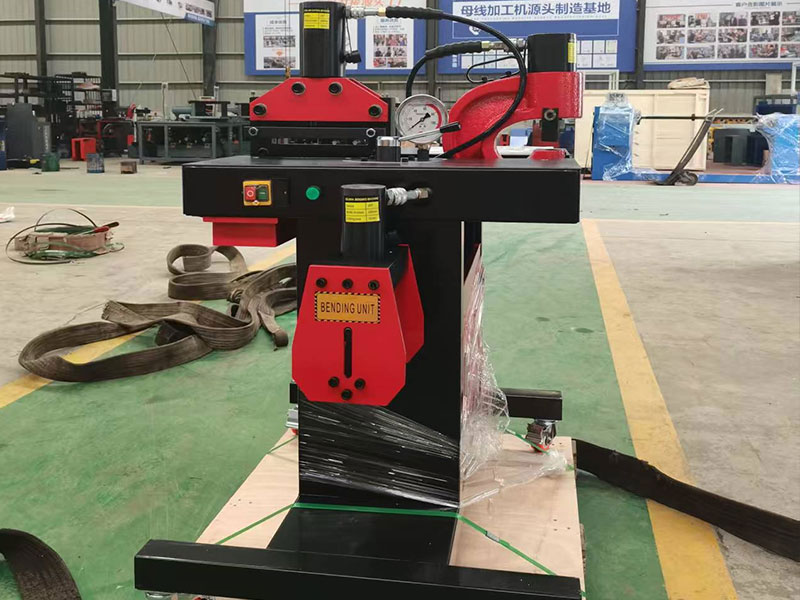 Máy gia công thanh cái thủy lực di động DXJ-200A