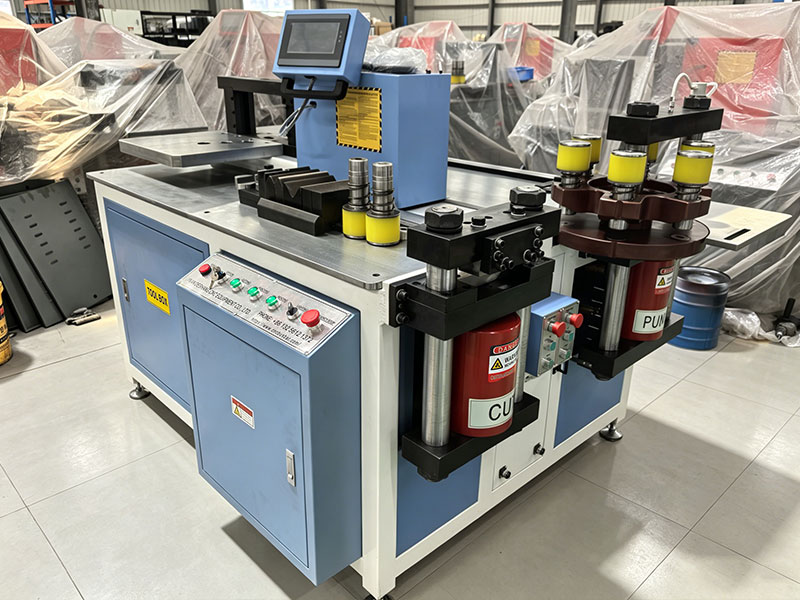 ماكينة ثني قضبان التوصيل CNC طراز DXJ-30NC