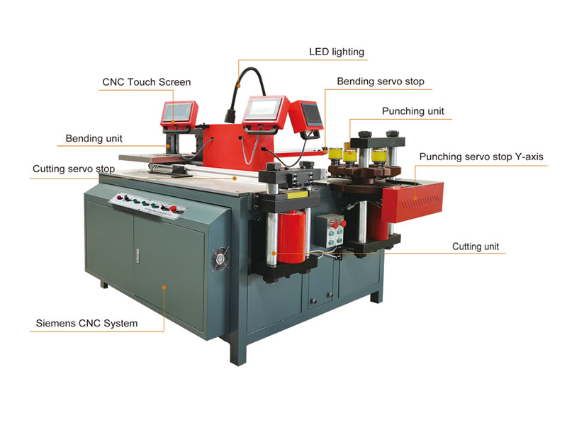 تخطيط ثنيات قضبان التوصيل باستخدام CNC للمساحات الضيقة في خزائن المفاتيح الكهربائية