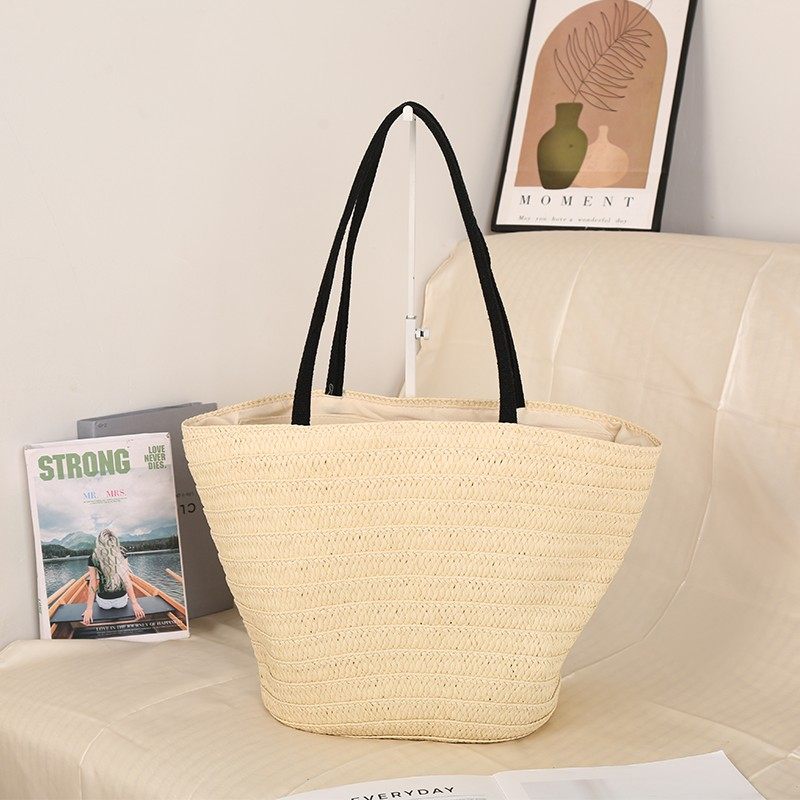 Futian Beach Beach Vacation Straw Bag