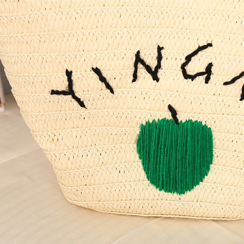 Futian Beach Beach Vacation Straw Bag