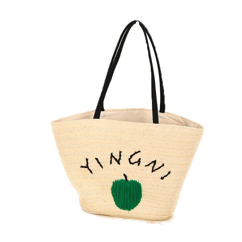 Futian Beach Beach Vacation Straw Bag