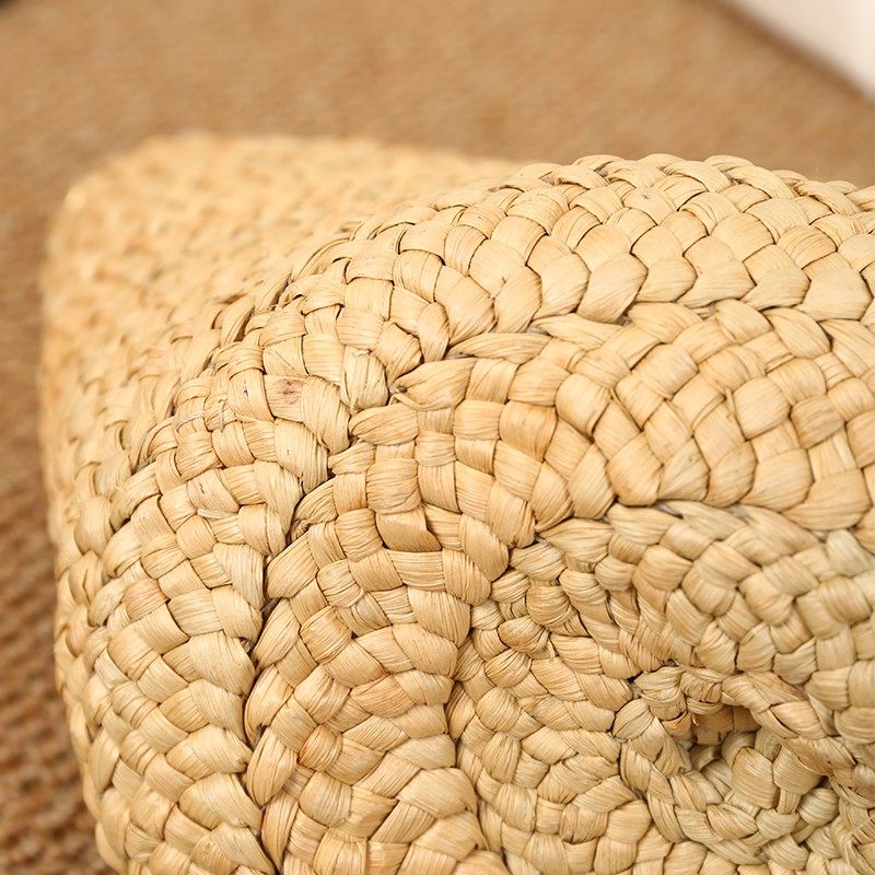 Korean style fashionable and artistic solid color straw bag