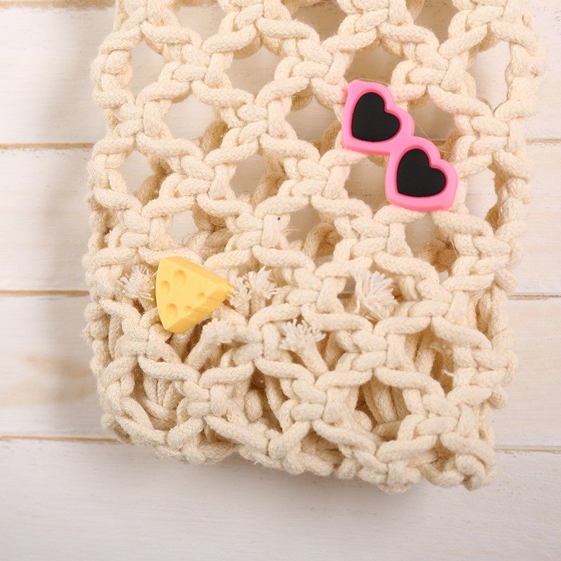 Cutout crossbody bag