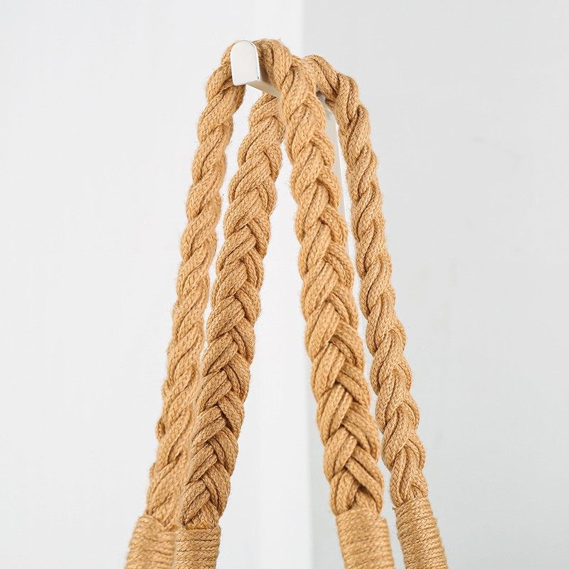Hollowed-out fishnet shoulder bag