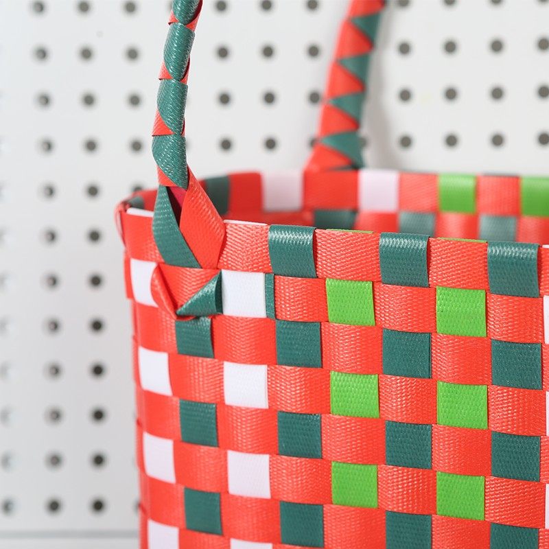 New Christmas Dopamine-Infused Colorful Gift Bag, Large Capacity Handbag, Crossbody Bag, Versatile for Outings