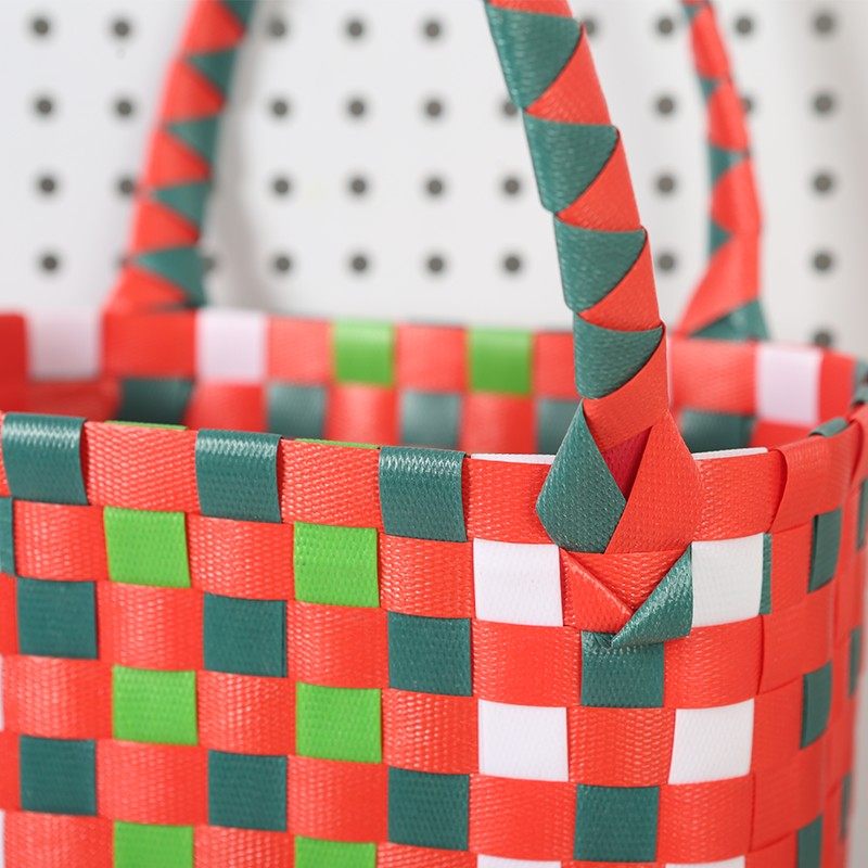 New Christmas Dopamine-Infused Colorful Gift Bag, Large Capacity Handbag, Crossbody Bag, Versatile for Outings
