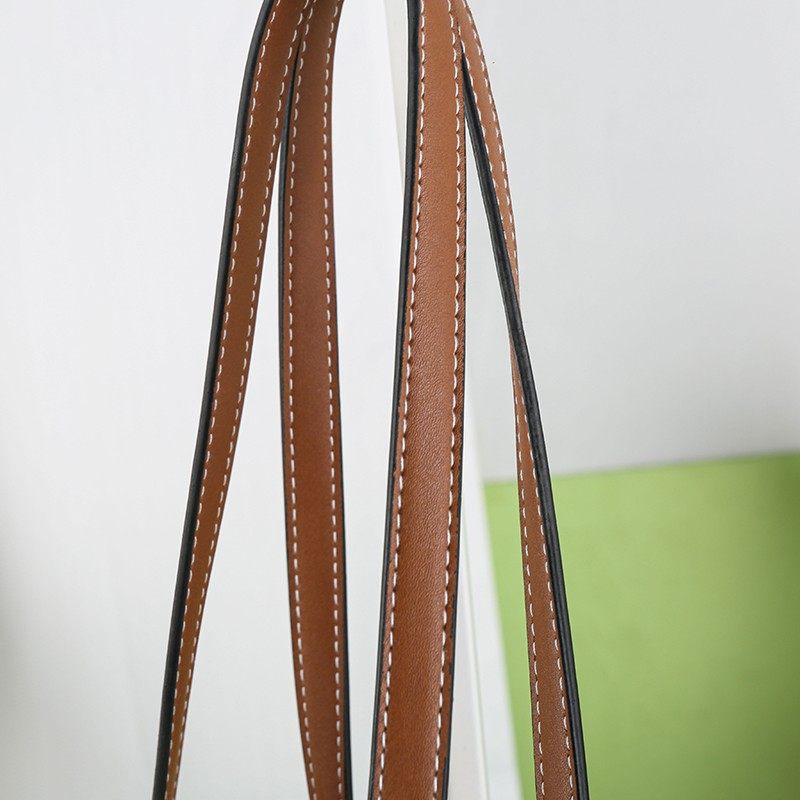 Openwork woven bag