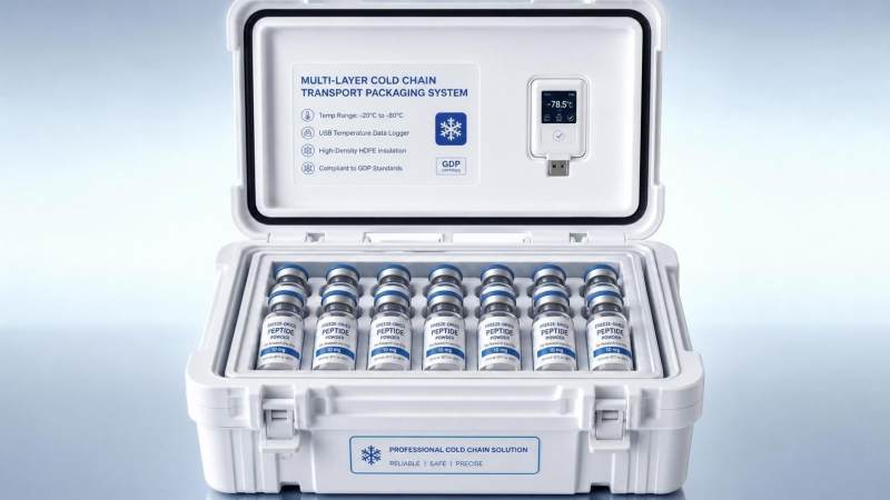 How Does a Professional Peptide Factory Ensure Cold-Chain Integrity During International Shipping?