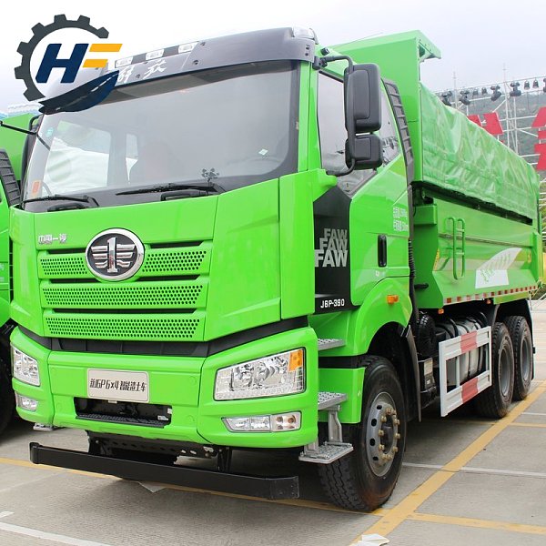 Benne d'occasion 6x4 FAW J6P 390HP