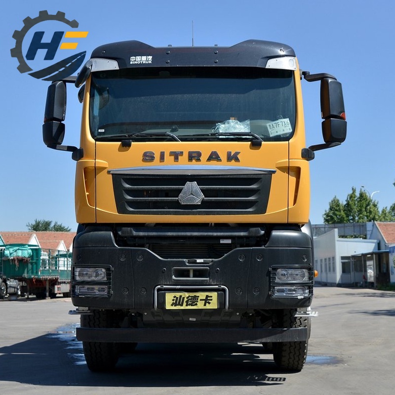 Camion benne Sinotruk Sitrak G7W 400HP 8x4 6,8 m