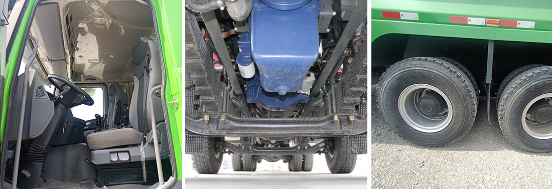 XCMG 430hp 8x4 Camion-benne à benne basculante