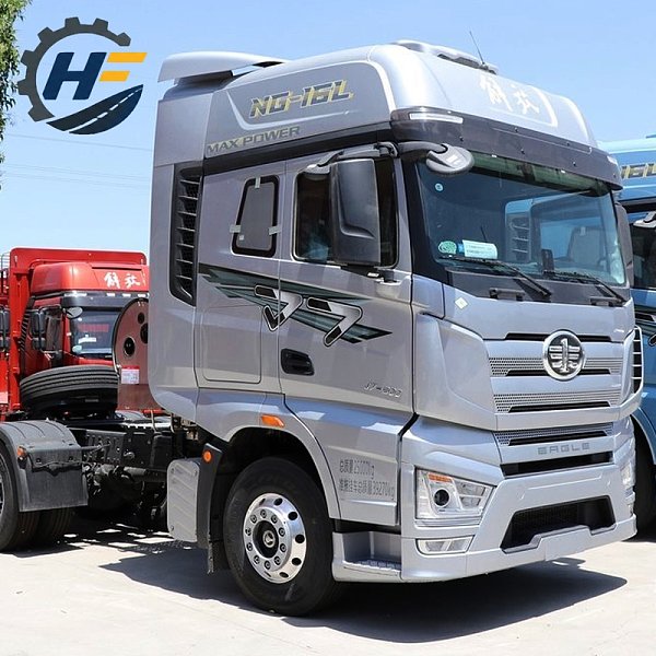 Faw J7 Camion lourd 600 ch 6x4 LNG tracteur à boîte automatique