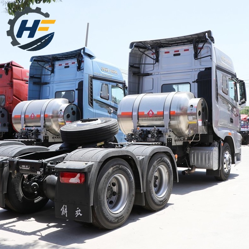 Faw J7 Camion lourd 600 ch 6x4 LNG tracteur à boîte automatique