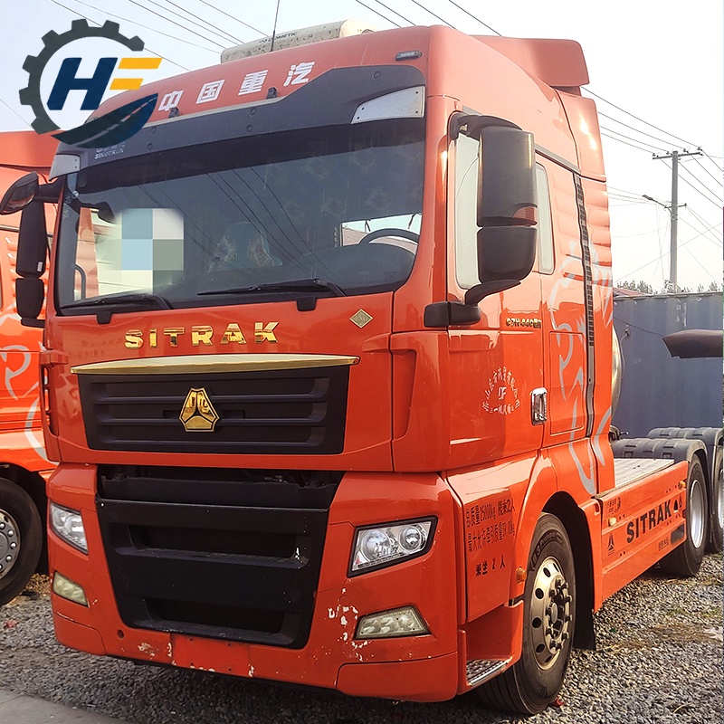 Camion lourd Sinotruk C7H 440 ch 6x4 GNC tracteur