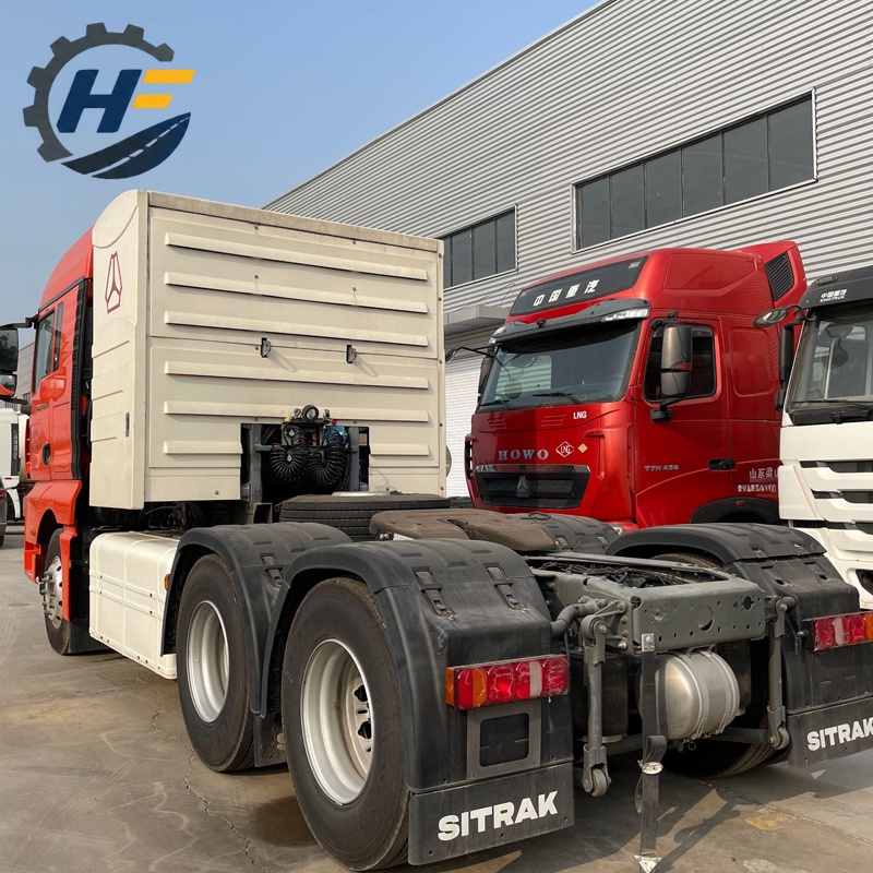 Camion lourd Sinotruk C7H 440 ch 6x4 GNC tracteur
