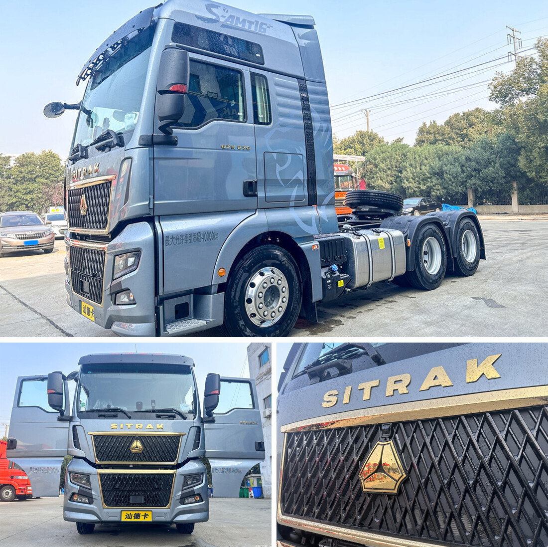 Tracteur routier 6x4 G7H 570 chevaux