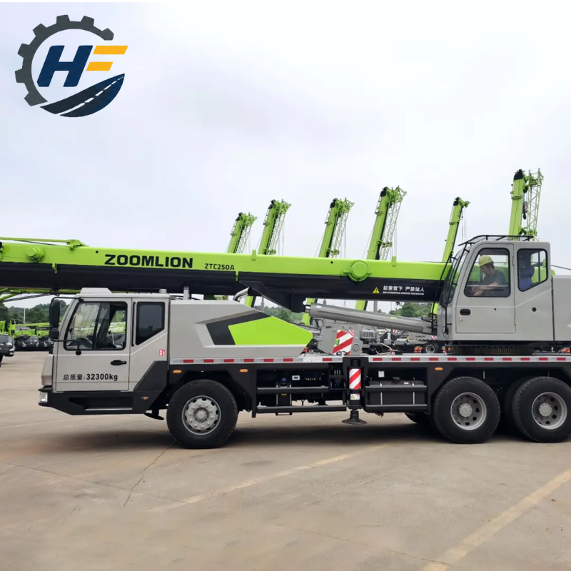 Zoomlion grue pour camion lourd ZTC250A de 25 tonnes