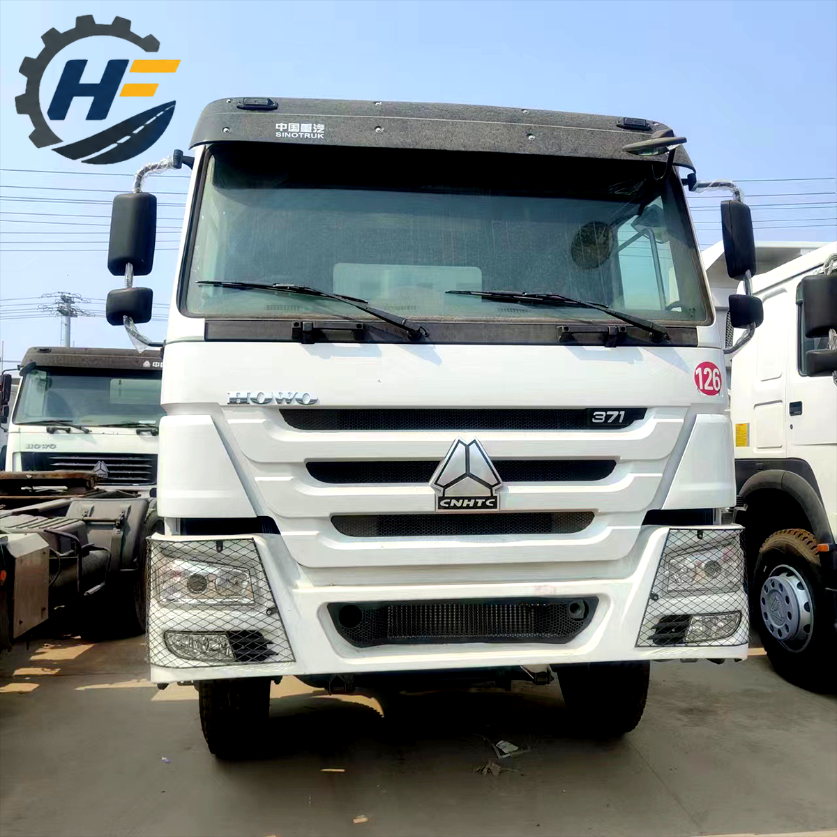 Exportation camion malaxeur à béton Sinotruk Howo 371 6x4