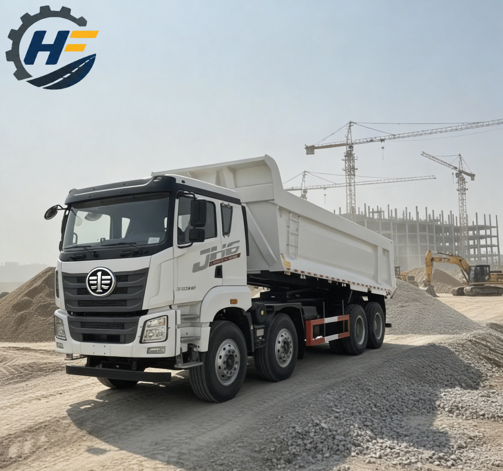 Camion-benne Faw Trucks J6P 420HP 8x4